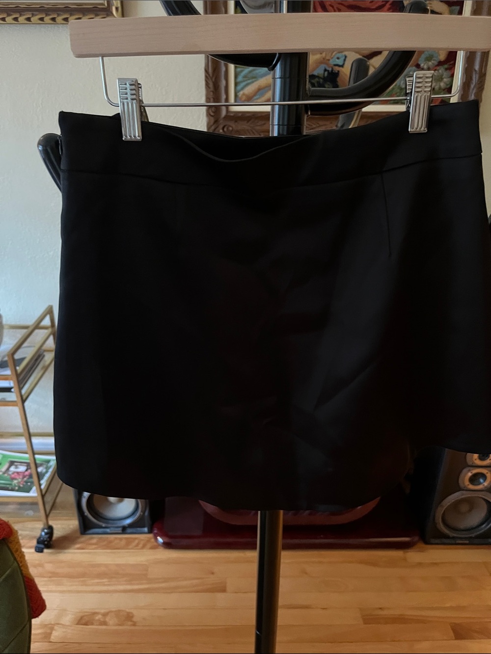 Sunday Best Black Mini Skirt
